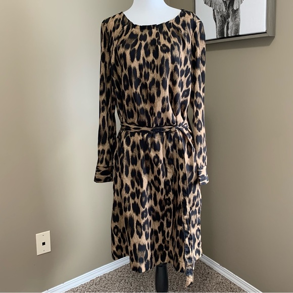 Joe Fresh Leopard Print Dress - Picture 1 of 12